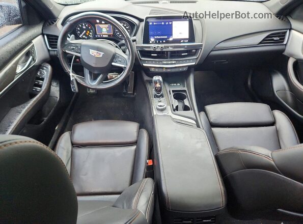 1G6DU5RK2L0130845 2020 CADILLAC CT5 Black Dashboard view