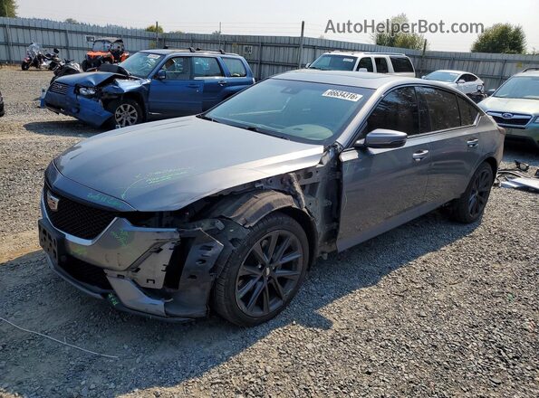 1G6DU5RK6M0132003 2021 CADILLAC CT5 Gray უკანა მარცხენა