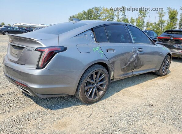 1G6DU5RK6M0132003 2021 CADILLAC CT5 Gray წინა ხედი