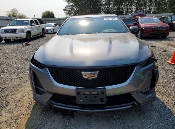 1G6DU5RK6M0132003 2021 CADILLAC CT5 Gray ხელსაწყოთა პანელის ხედი