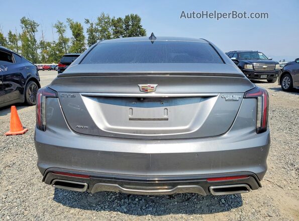 1G6DU5RK6M0132003 2021 CADILLAC CT5 Gray უკანა სალონის ხედი