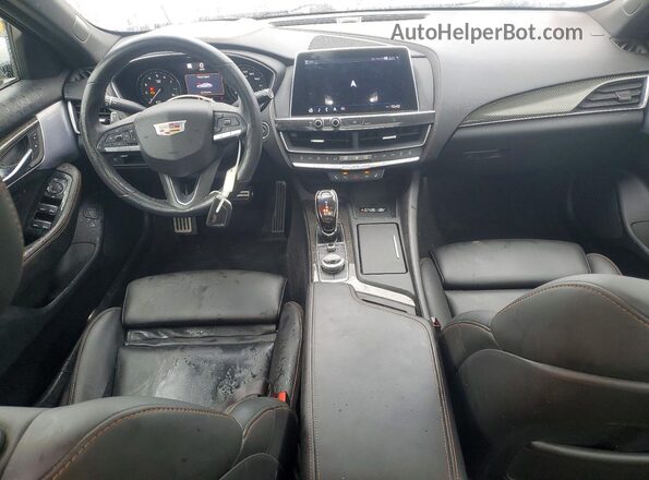 1G6DU5RK8L0119686 2020 CADILLAC CT5 White Вид панелі приладів