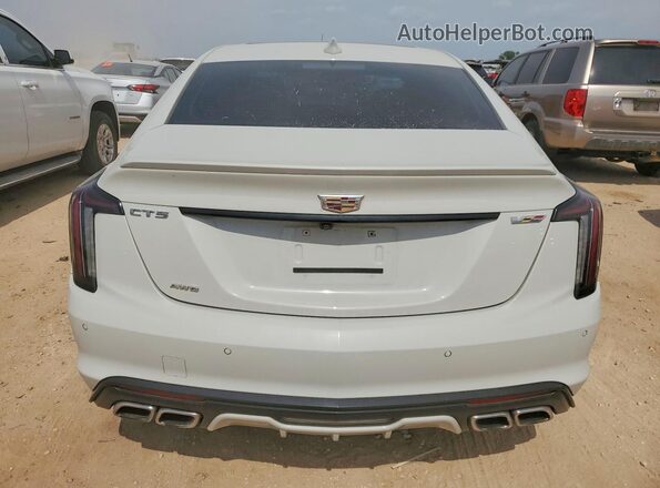 1G6DV5RW4P0131856 2023 CADILLAC CT5 White Հետևի տեսք