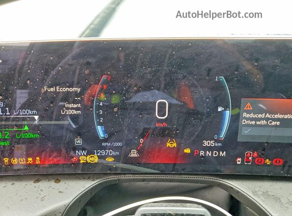 1G6DV5RW5T0108872 2026 CADILLAC CT5 Black Вид щитка приладів