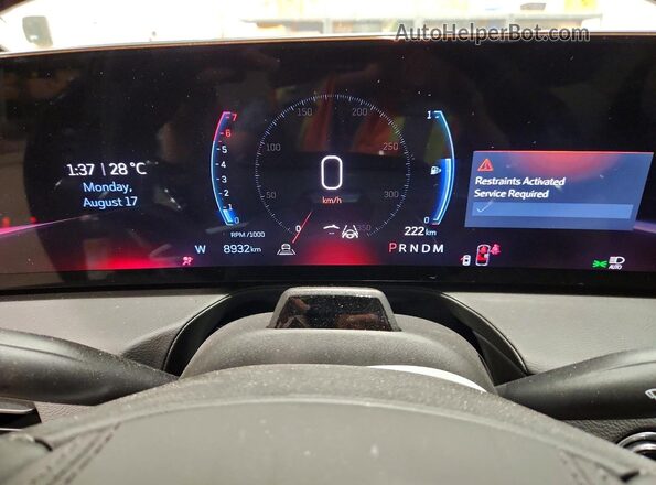 1G6DV5RWXT0111301 2026 CADILLAC CT5 Black Вид щитка приладів
