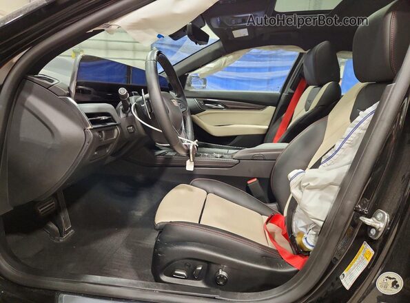 1G6DV5RWXT0111301 2026 CADILLAC CT5 Black Вид салону спереду