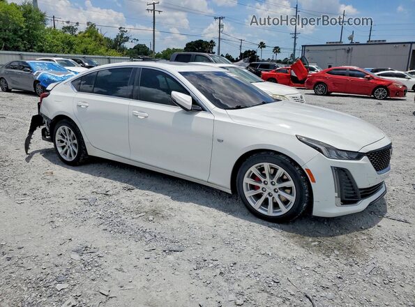 1G6DW5RK9M0117991 2021 CADILLAC CT5 White Front right