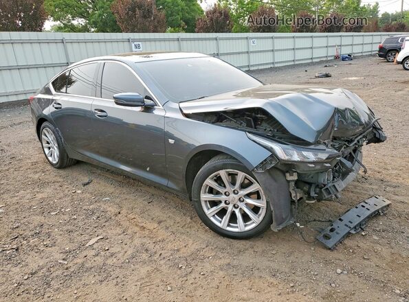 1G6DX5RK4M0116633 2021 CADILLAC CT5 Teal Front right