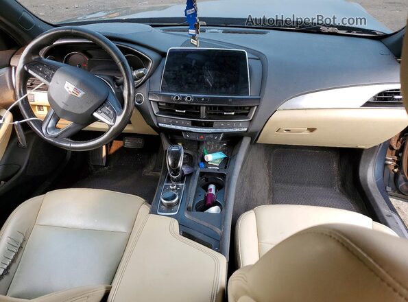 1G6DX5RK4M0116633 2021 CADILLAC CT5 Teal Dashboard view