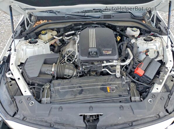 1G6DX5RK9L0136780 2020 CADILLAC CT5 White Vista interior trasera