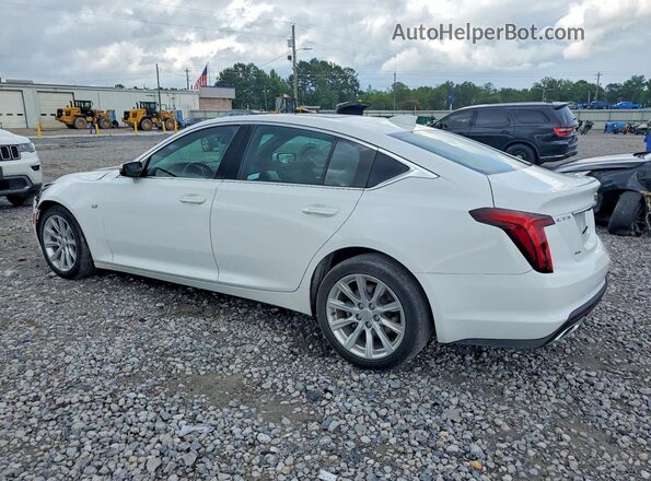 1G6DX5RK9L0136780 2020 CADILLAC CT5 White Trasero izquierdo