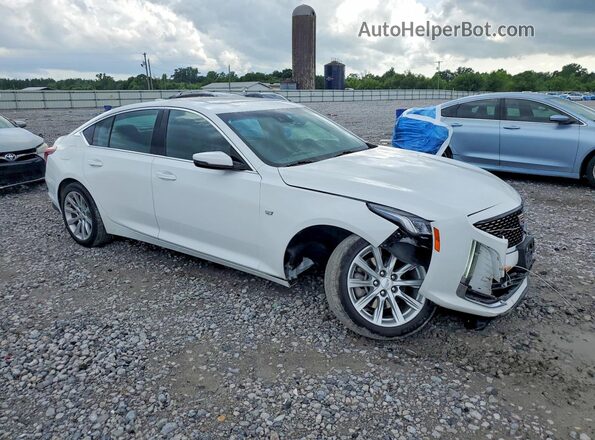 1G6DX5RK9L0136780 2020 CADILLAC CT5 White Delantero derecho