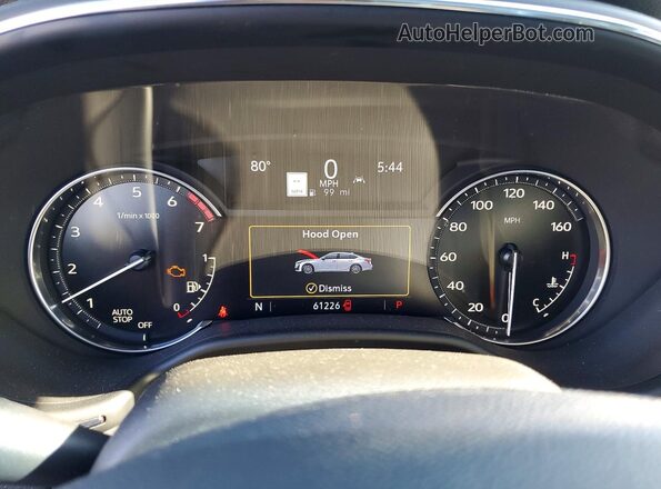 1G6DX5RK9R0128879 2024 CADILLAC CT5 Black Vista del cuadro de instrumentos
