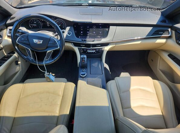 1G6KB5RS5LU109459 2020 CADILLAC CT6 Black Dashboard view