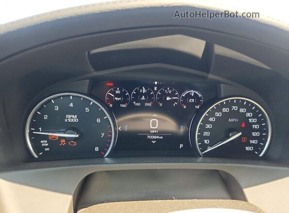 1G6KB5RS5LU109459 2020 CADILLAC CT6 Black Instrument cluster view