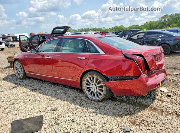1G6KB5RS7JU132660 2018 CADILLAC CT6 Red Trasero izquierdo