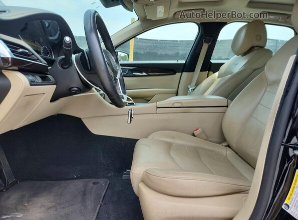 1G6KB5RSXHU206342 2017 CADILLAC CT6 Черный Вид салона спереди