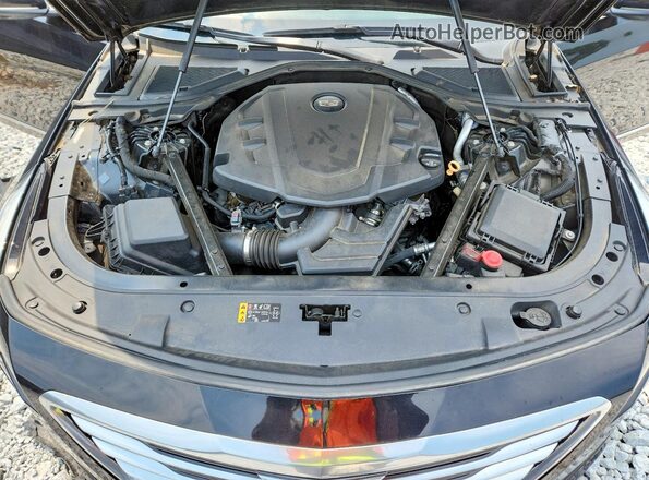 1G6KB5RSXHU206342 2017 CADILLAC CT6 Черный Вид задней части салона