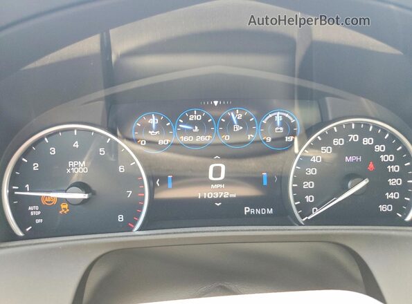 1G6KC5RX6GU166509 2016 CADILLAC CT6 Black ხელსაწყოთა პანელის ხედი