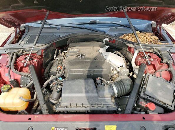 1G6KC5RX8HU137353 2017 CADILLAC CT6 Red Rear interior view