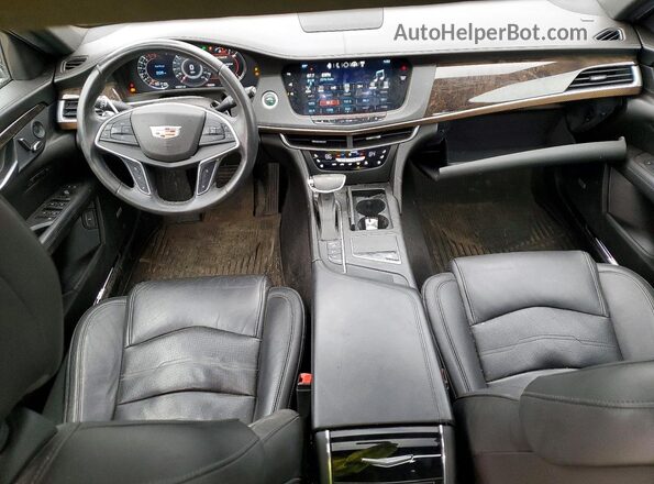 1G6KF5RS0HU182007 2017 CADILLAC CT6 Red წინა პანელის ხედი