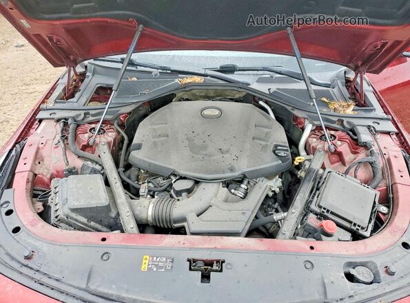 1G6KF5RS0HU182007 2017 CADILLAC CT6 Red უკანა სალონის ხედი