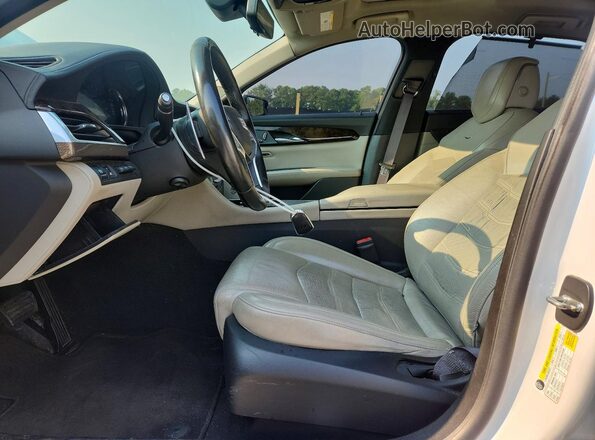 1G6KF5RS9GU168086 2016 CADILLAC CT6 Белый Вид салона спереди
