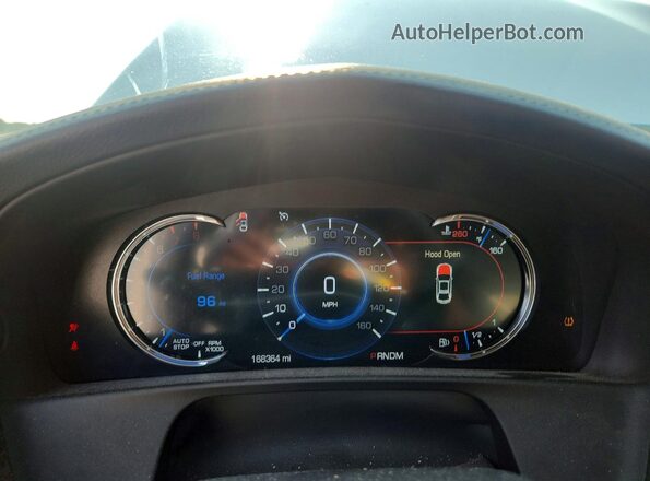 1G6KF5RS9GU168086 2016 CADILLAC CT6 Белый Вид щитка приборов