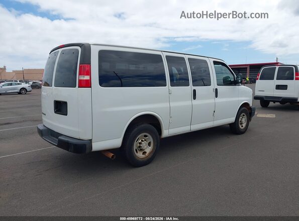 1GAWGEFF0H1300523 2017 CHEVROLET EXPRESS White Rear right