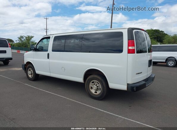 1GAWGEFF0H1300523 2017 CHEVROLET EXPRESS White Rear left