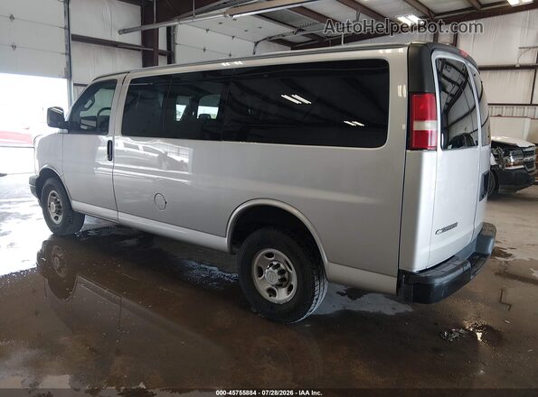 1GAWGEFF2H1265287 2017 CHEVROLET EXPRESS Silver უკანა მარცხენა