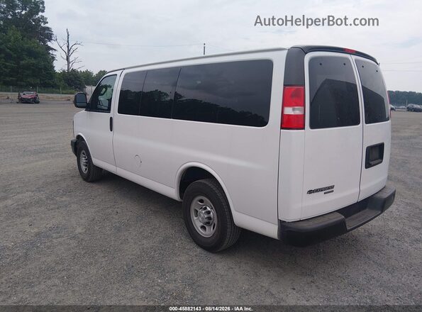 1GAWGEFF6G1250614 2016 CHEVROLET EXPRESS White Trasero izquierdo