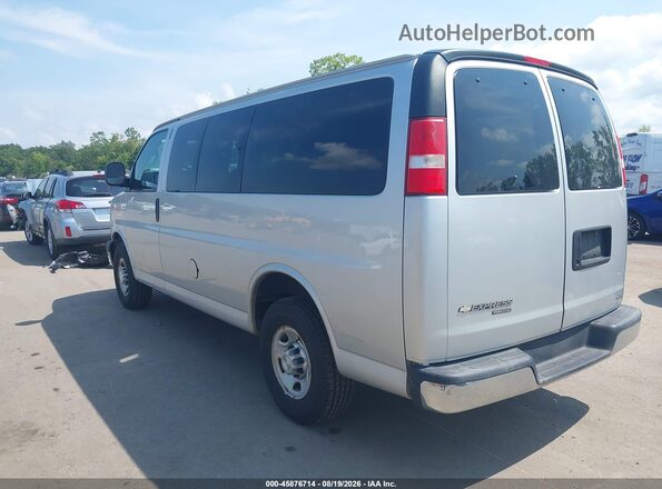 1GAWGEFF8G1191906 2016 CHEVROLET EXPRESS Silver უკანა მარცხენა
