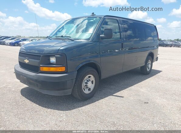1GAWGEFF8H1223237 2017 CHEVROLET EXPRESS Gray Передня ліва чверть