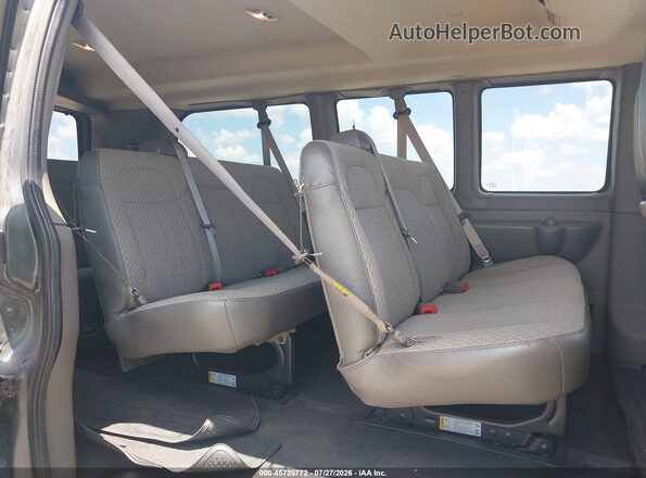 1GAWGEFF8H1223237 2017 CHEVROLET EXPRESS Gray Вид наклейки з VIN-кодом