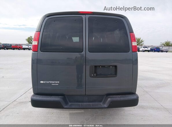1GAWGEFF9G1315309 2016 CHEVROLET EXPRESS Gray 
