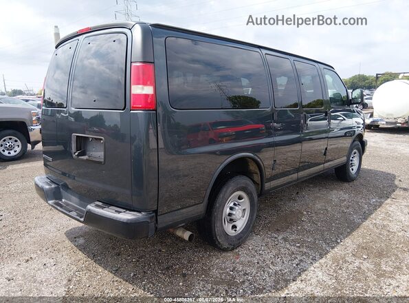 1GAWGEFF9H1234313 2017 CHEVROLET EXPRESS Gray Trasero derecho