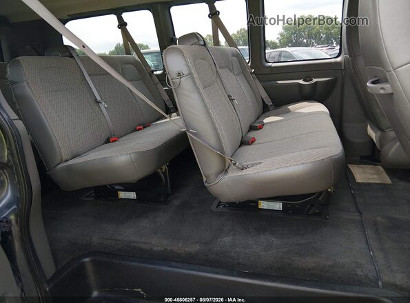 1GAWGEFF9H1234313 2017 CHEVROLET EXPRESS Gray Vista de la etiqueta del VIN