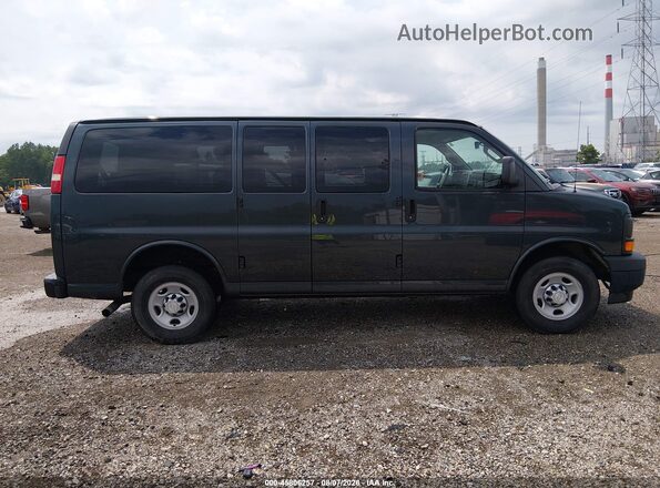 1GAWGEFF9H1234313 2017 CHEVROLET EXPRESS Gray Vista interior trasera
