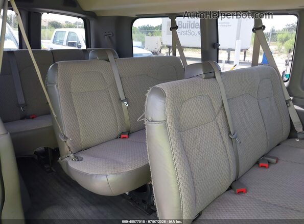 1GAWGEFG0H1273607 2017 CHEVROLET EXPRESS Green Вид наклейки з VIN-кодом