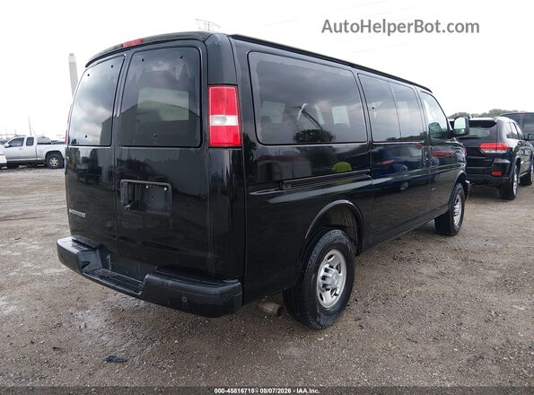 1GAWGEFG0L1139432 2020 CHEVROLET EXPRESS Black Trasero derecho