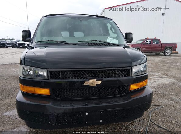 1GAWGEFG0L1139432 2020 CHEVROLET EXPRESS Black Vista del cuadro de instrumentos