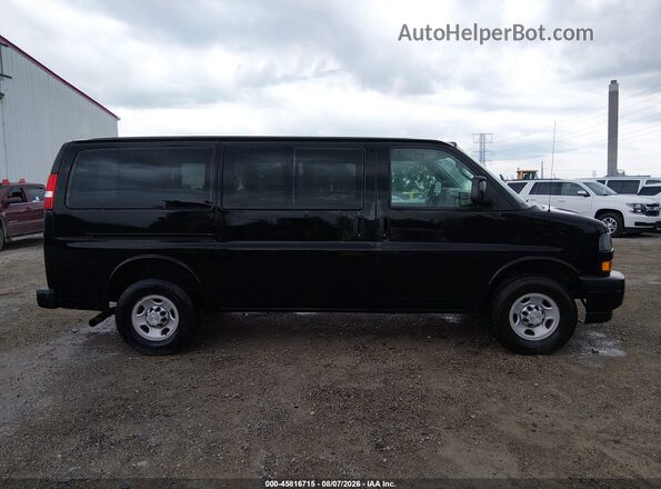 1GAWGEFG0L1139432 2020 CHEVROLET EXPRESS Black Vista interior trasera