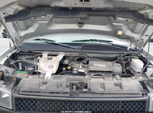 1GAWGEFG1K1280024 2019 CHEVROLET EXPRESS Silver Rear view