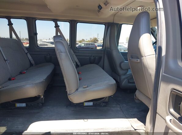 1GAWGEFG1K1287880 2019 CHEVROLET EXPRESS Silver VIN sticker view