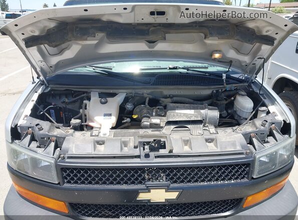 1GAWGEFG1K1287913 2019 CHEVROLET EXPRESS Silver Rear view