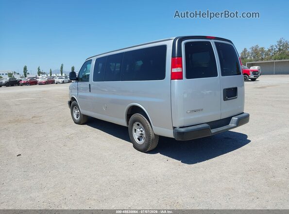 1GAWGEFG3K1287248 2019 CHEVROLET EXPRESS Silver Tył lewy