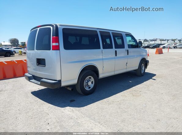 1GAWGEFG3K1287248 2019 CHEVROLET EXPRESS Silver Tył prawy