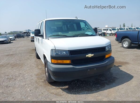 1GAWGEFG3K1289923 2019 CHEVROLET EXPRESS Белый Вид спереди