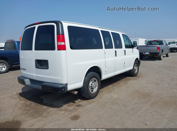 1GAWGEFG3K1289923 2019 CHEVROLET EXPRESS Белый Задняя правая четверть